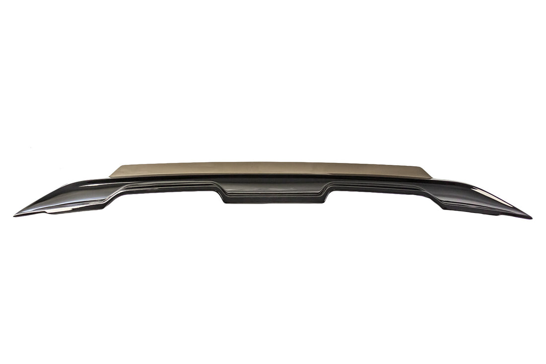 Mustang GT500 Style Spoiler w/ Tinted Wicker Bill - Gloss Black (2015-2023)