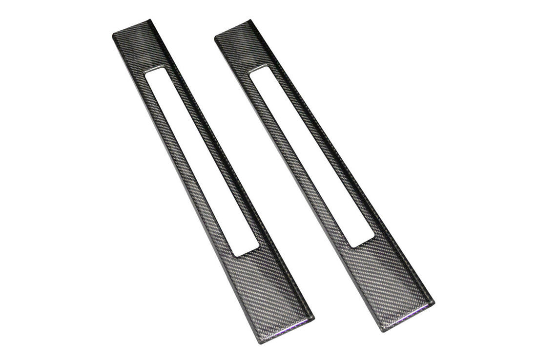 Mustang Carbon Fiber Door Sill Overlays (2015-2026)