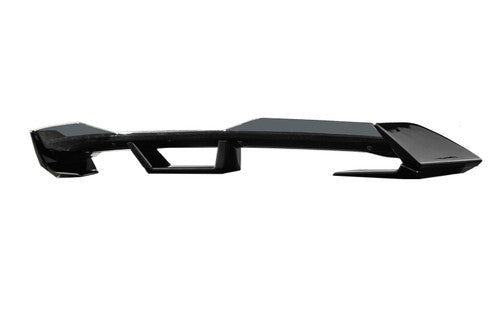 Mustang Dark Horse Style Spoiler w/ Tinted Wicker Bill - Gloss Black (2024-2026)