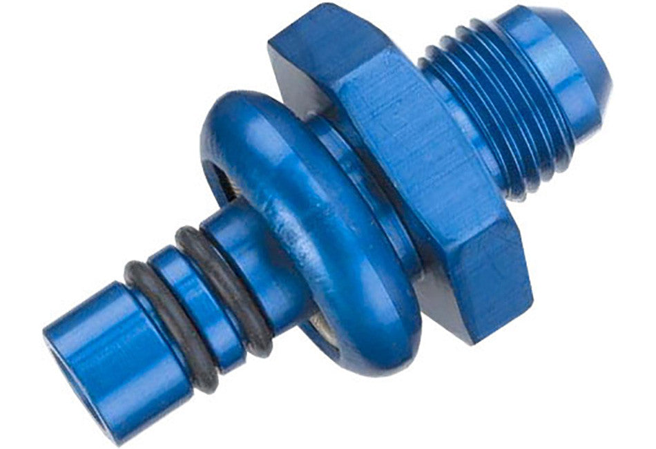 Russell Mustang -6 AN Return Side Fuel Rail Fitting (1986-2004)