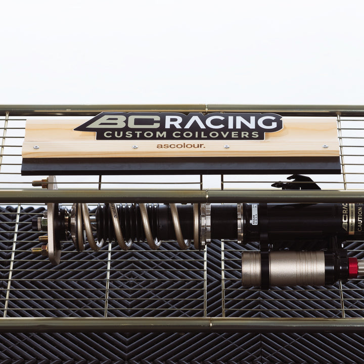 BC Racing 12” Tagline Logo Sticker