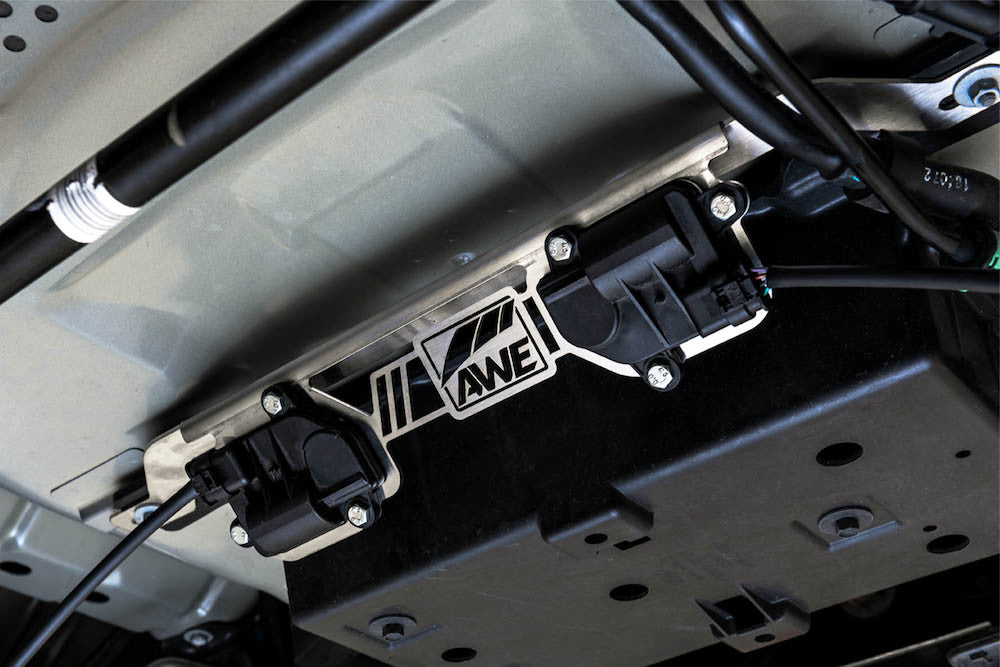 AWE Mustang GT Active Exhaust Valve Motor Bracket (2018-2023)