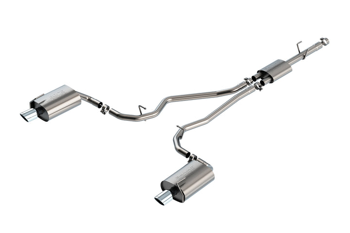 Borla Explorer Limited S-Type Cat-Back Exhaust - Chrome Tips (2020-2026)