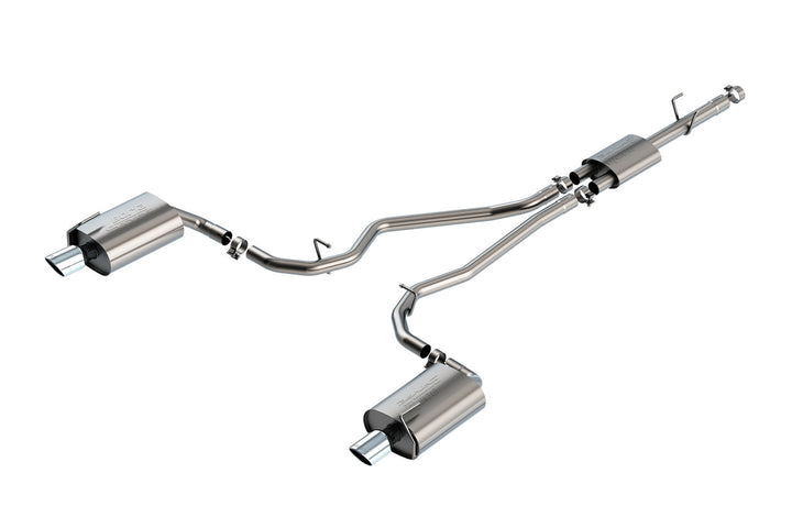 Borla Explorer Limited S-Type Cat-Back Exhaust - Chrome Tips (2020-2026)