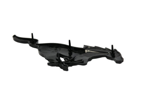 Ford Black Running Pony Grille Emblem Mustang (2015-2023)