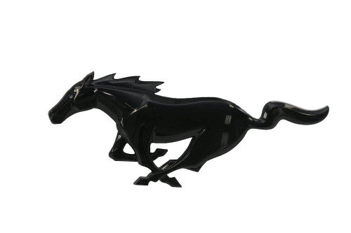 Ford Black Running Pony Grille Emblem Mustang (2015-2023)