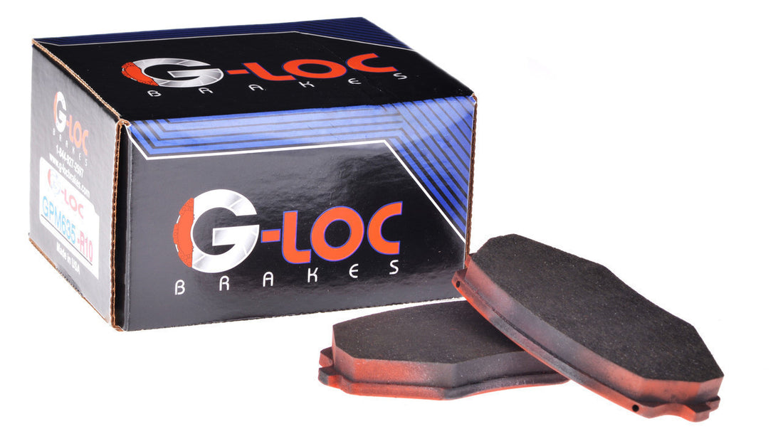 G-Loc Mustang GT PP/Dark Horse 4-Piston Brembo Calipers Rear Brake Pads (2024-2026)