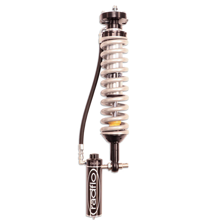 Radflo Bronco 600R Pro 2.5" Front Single Adjustable Coilover Kit w/ Remote Reservoir - 1-2.5" Lift (2021-2025)