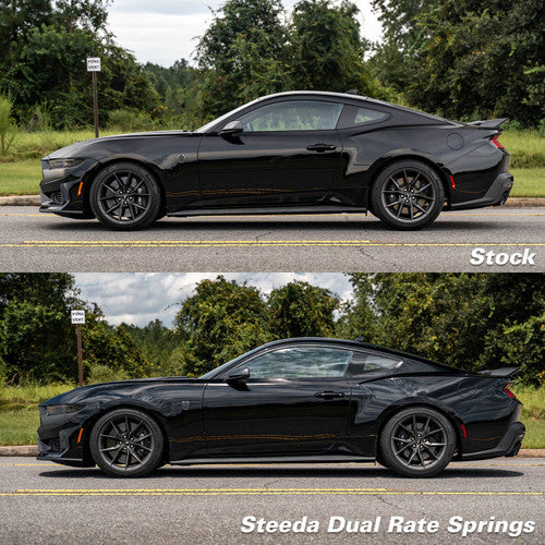 Steeda Mustang MagneRide Dual Rate Ultimate Handling Lowering Springs (2015-2026)