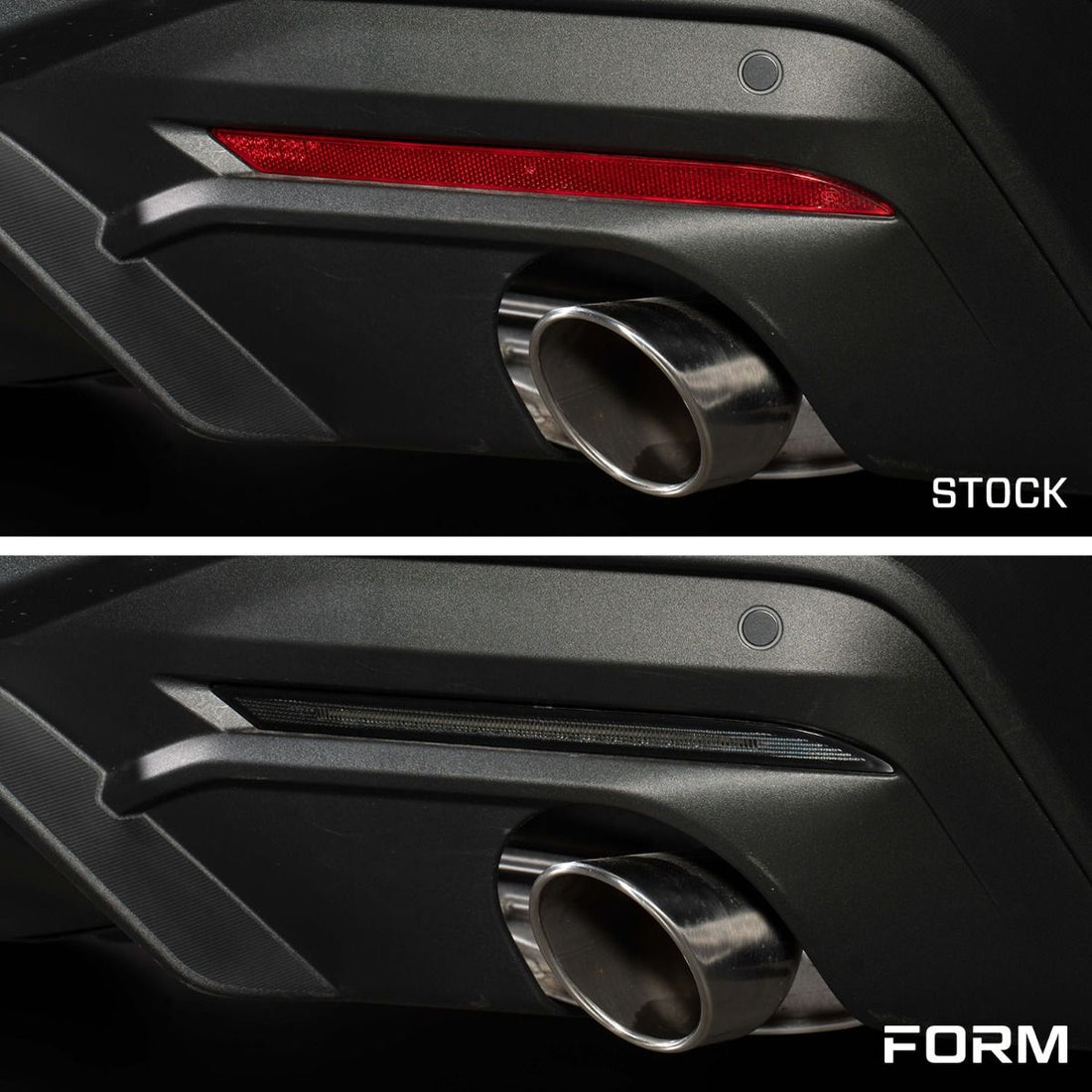 Form Lighting Mustang LED Rear Reflector Set - Smoked (2024-2026)