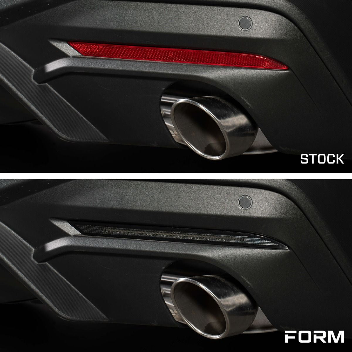 Form Lighting Mustang LED Rear Reflector Set - Smoked (2024-2026)