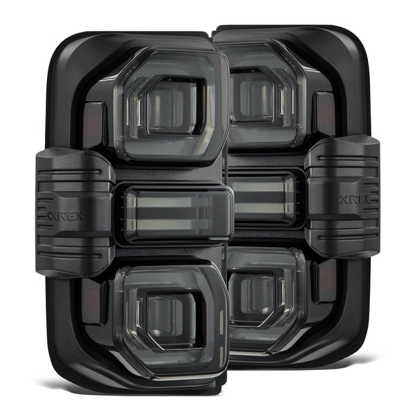 AlphaRex Bronco NOVA-Series Prismatic LED Taillights - Alpha-Black (2021-2025)