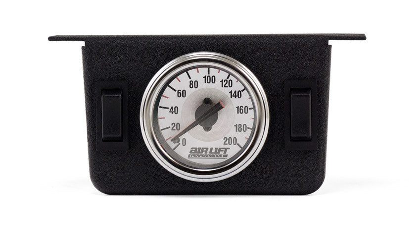 Dual Needle Gauge Panel with two switches - 200 PSI - 26157