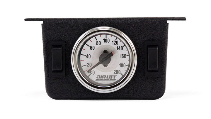 Dual Needle Gauge Panel with two switches - 200 PSI - 26157