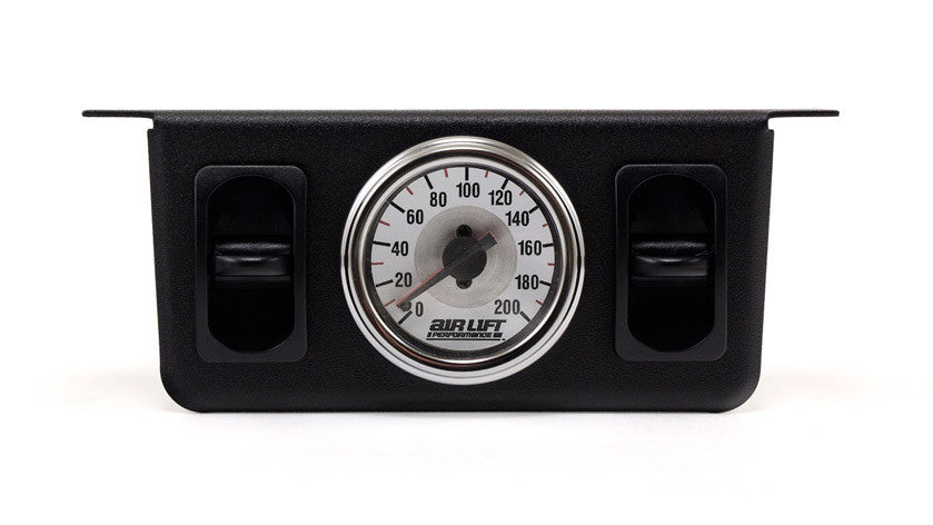 Dual Needle Gauge with two paddle switches - 200 PSI - 26229
