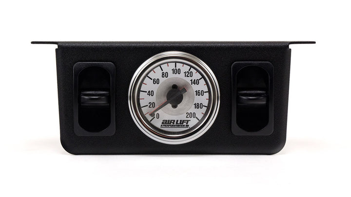 Dual Needle Gauge with two paddle switches - 200 PSI - 26229
