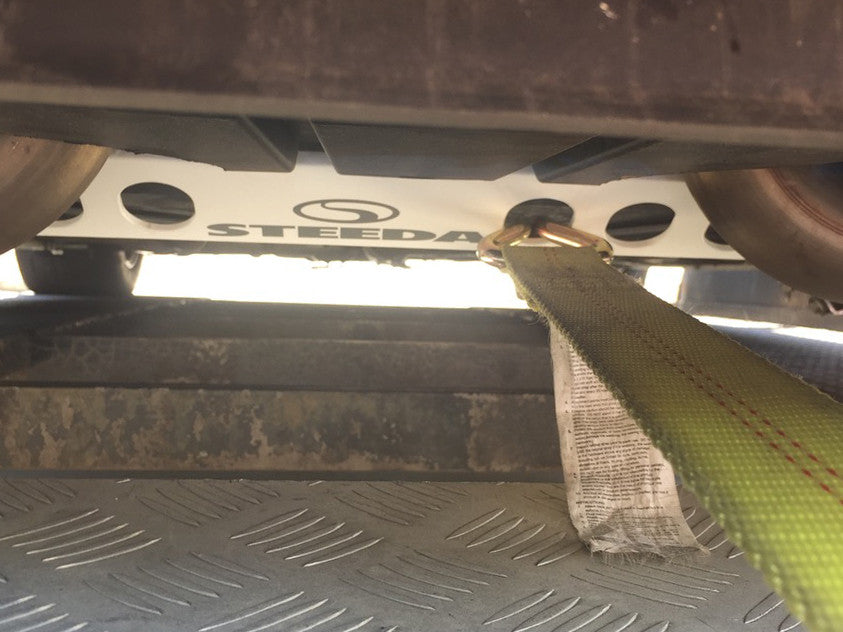 Steeda HARDCORE S550 Mustang Trailer Tie Down Kit (2015-2023)