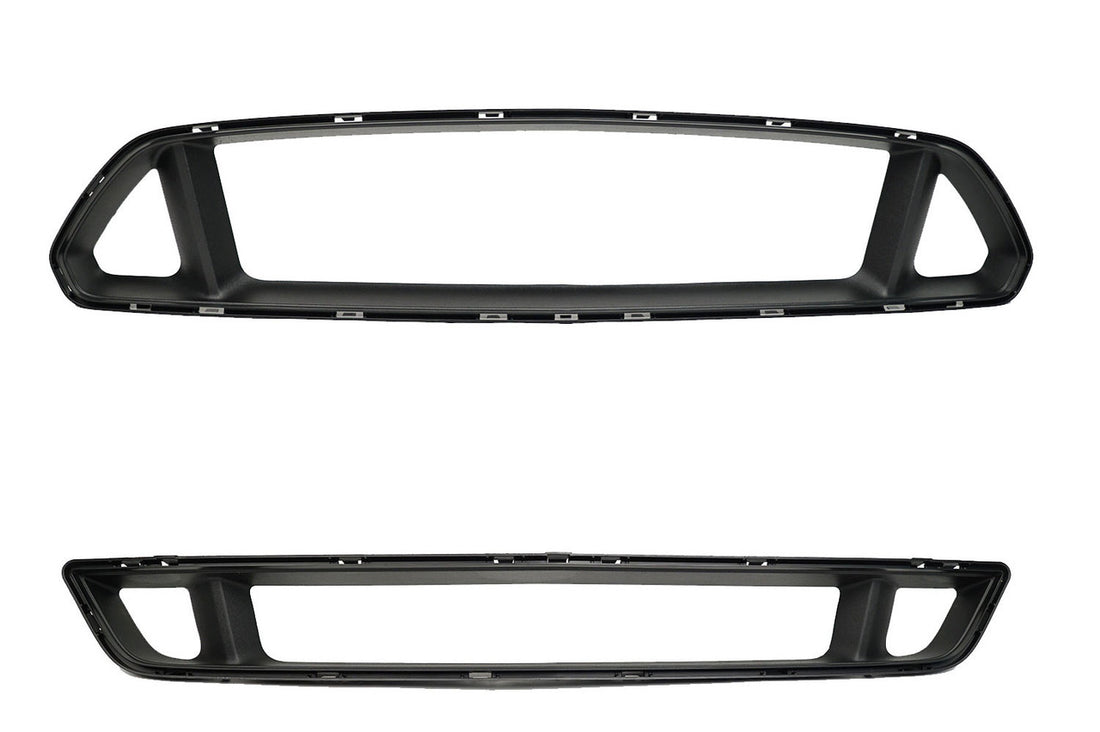Steeda S550 Mustang Upper & Lower Grille Delete Kit (2015-2017)
