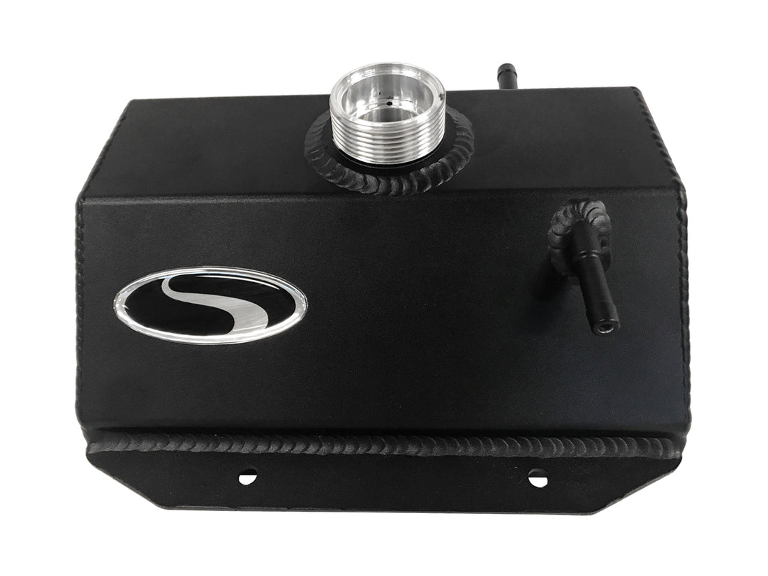 Steeda Mustang Coolant Expansion Tank Aluminum - Black (2015-2023)