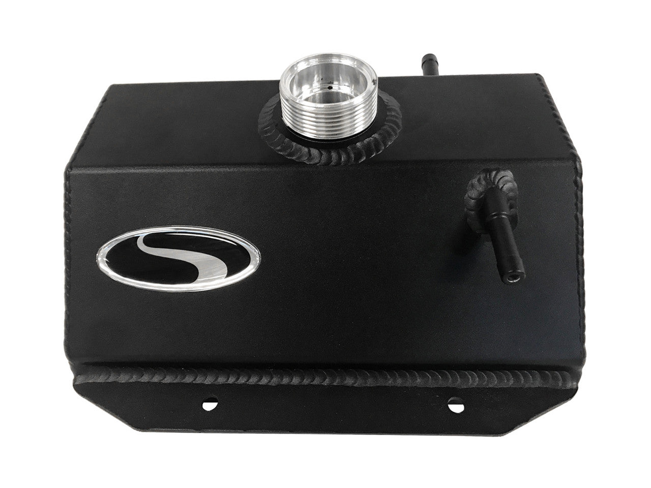 Steeda Mustang Coolant Expansion Tank Aluminum - Black (2015-2023)