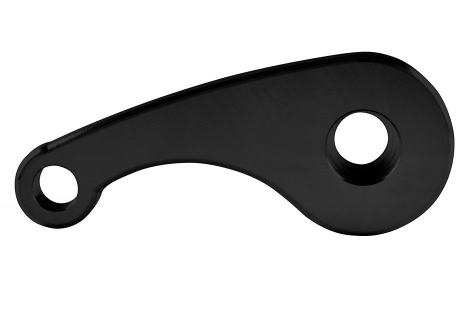 Steeda S550 Mustang Black Anodized Billet Aluminum Interior Hood Latch Release Lever (2015-2023)