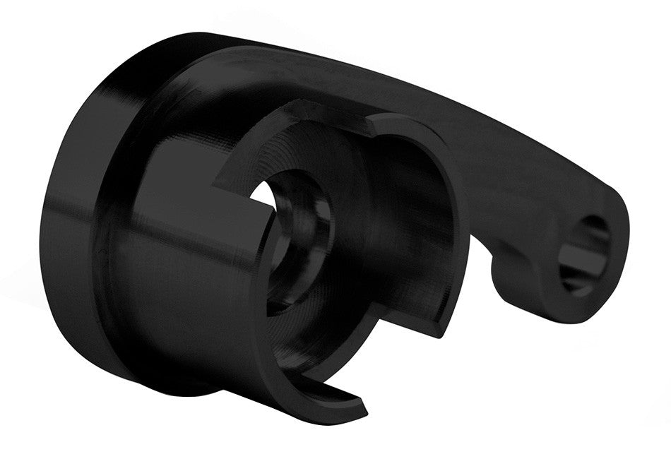 Steeda S550 Mustang Black Anodized Billet Aluminum Interior Hood Latch Release Lever (2015-2023)