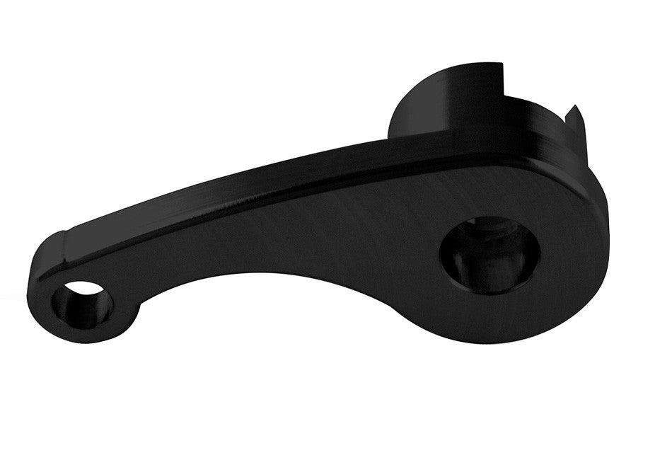 Steeda S550 Mustang Black Anodized Billet Aluminum Interior Hood Latch Release Lever (2015-2023)