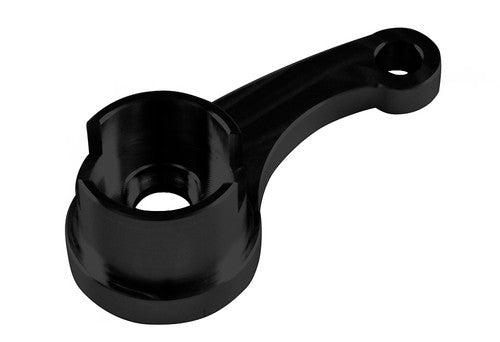 Steeda S550 Mustang Black Anodized Billet Aluminum Interior Hood Latch Release Lever (2015-2023)