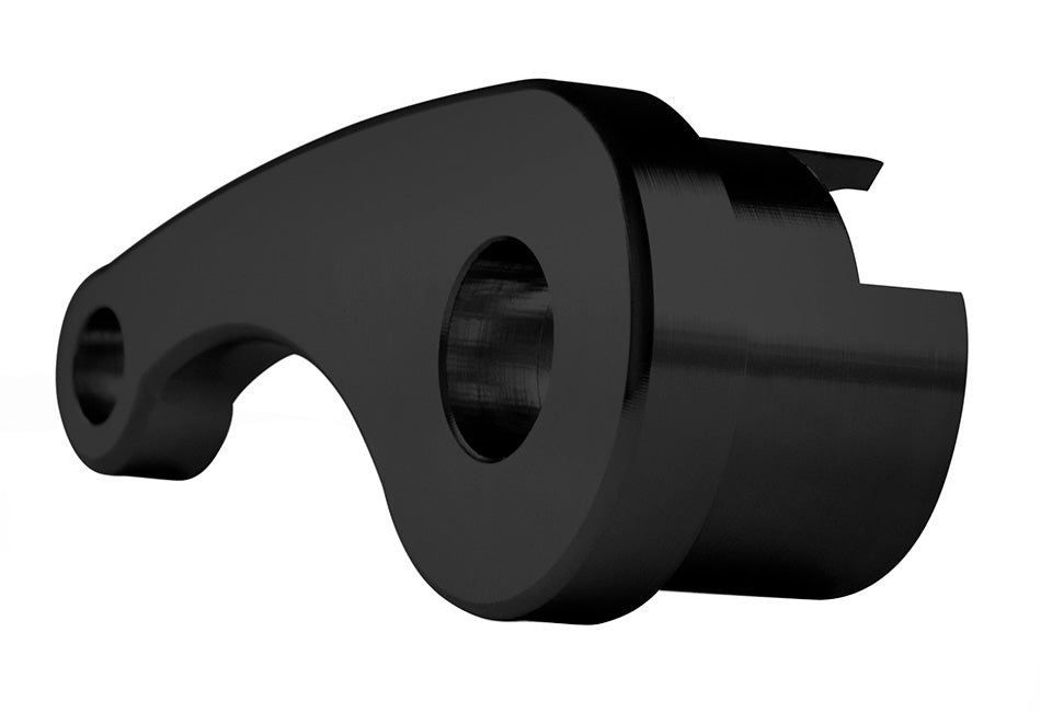 Steeda S550 Mustang Black Anodized Billet Aluminum Interior Hood Latch Release Lever (2015-2023)