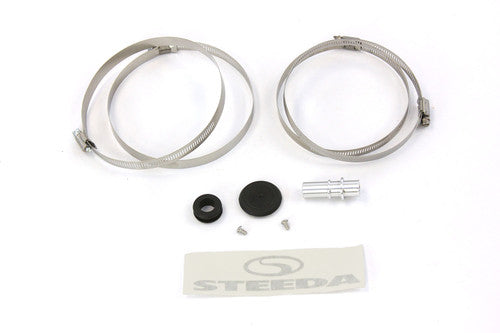 Steeda Mustang GT MaxFlow Closed Cold Air Intake 5.0L for CJ Intake Manifold (2015-2022)