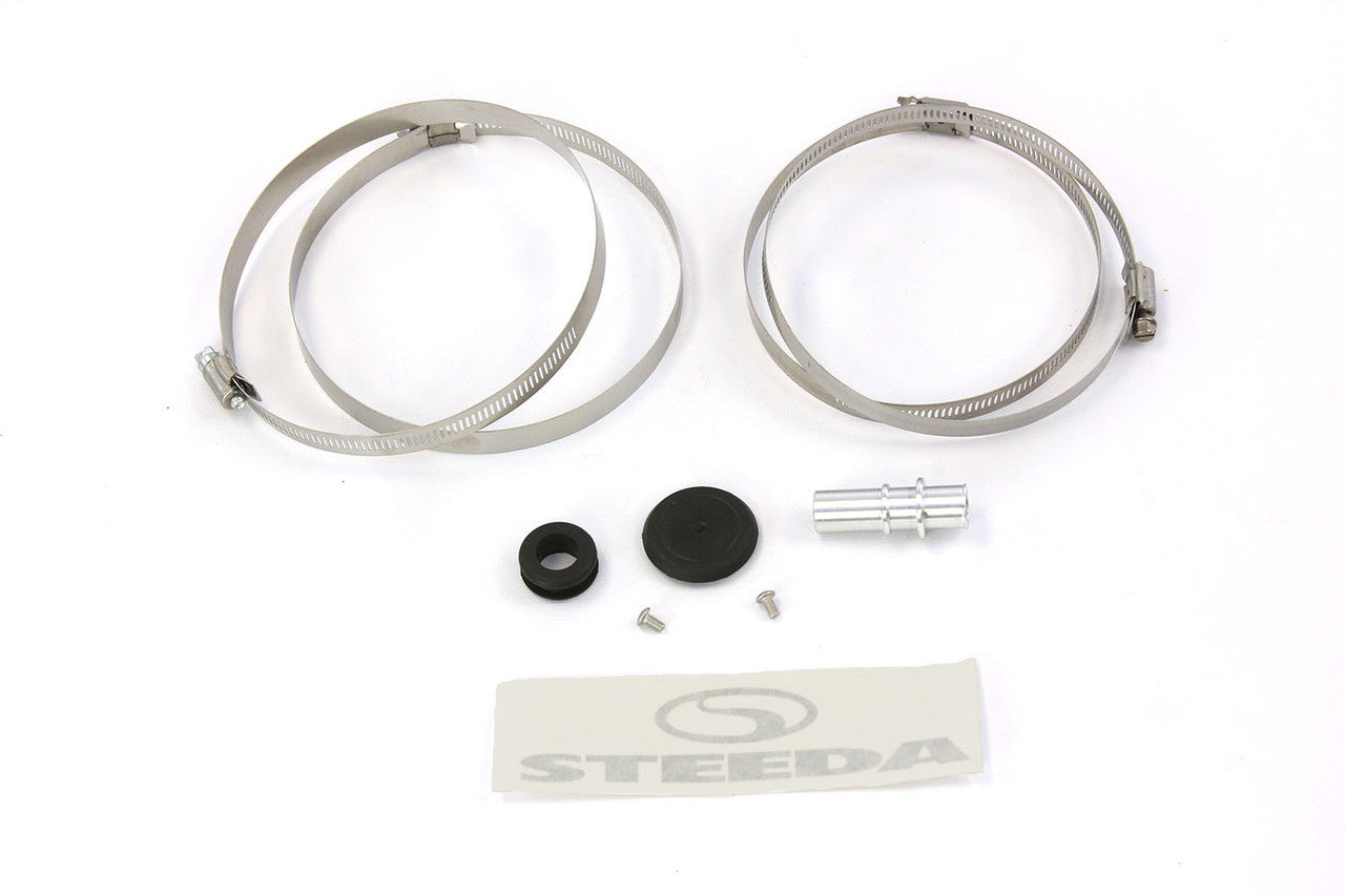 Steeda Mustang GT MaxFlow Closed Cold Air Intake 5.0L for CJ Intake Manifold (2015-2022)