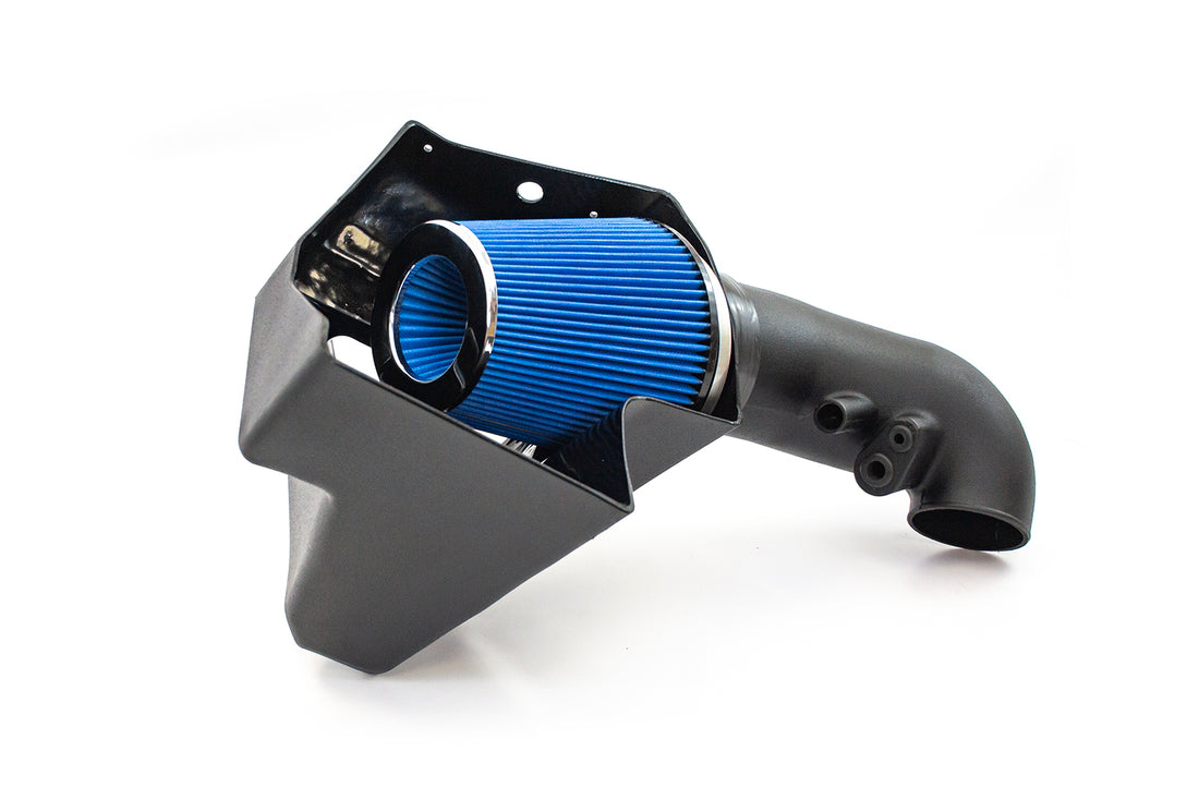 Steeda Mustang GT MaxFlow Open Cold Air Intake Power Pack w/ SCT X4 (2015-2023)