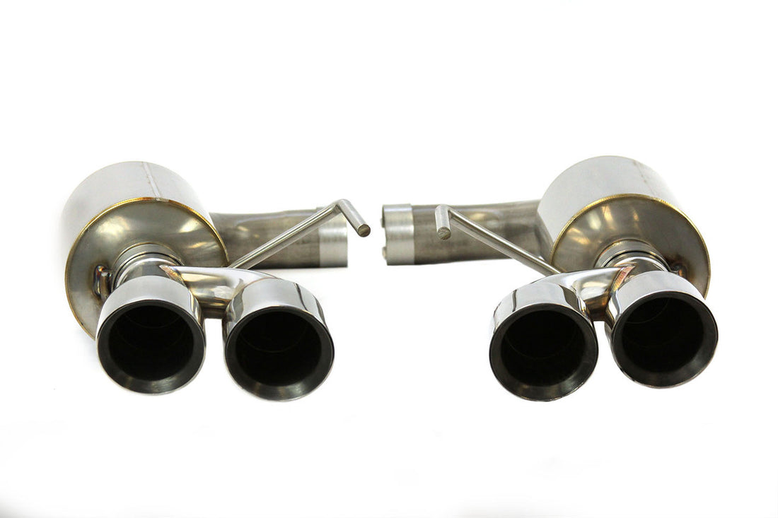 Steeda Mustang GT Axle-Back Exhaust 5.0L Coyote - Aggressive Tone (2018-2023)