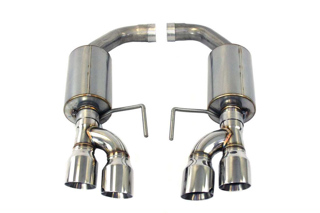 Steeda Mustang GT Axle-Back Exhaust 5.0L Coyote - Aggressive Tone (2018-2023)