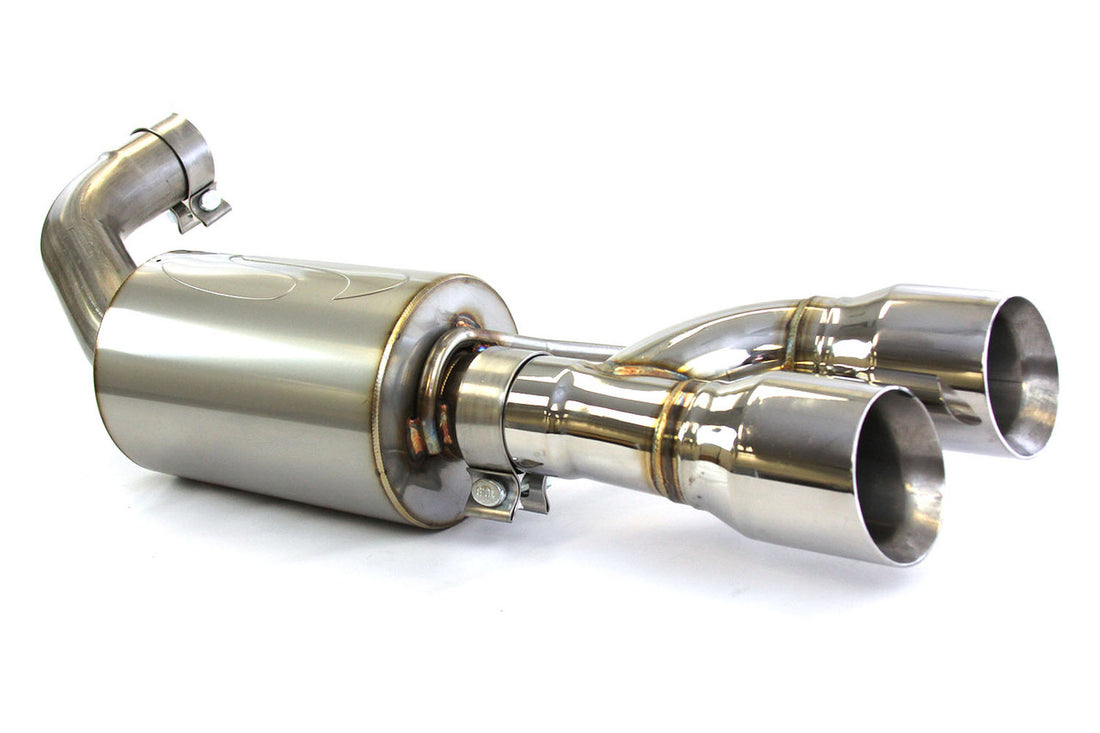 Steeda Mustang GT Axle-Back Exhaust 5.0L Coyote - Aggressive Tone (2018-2023)