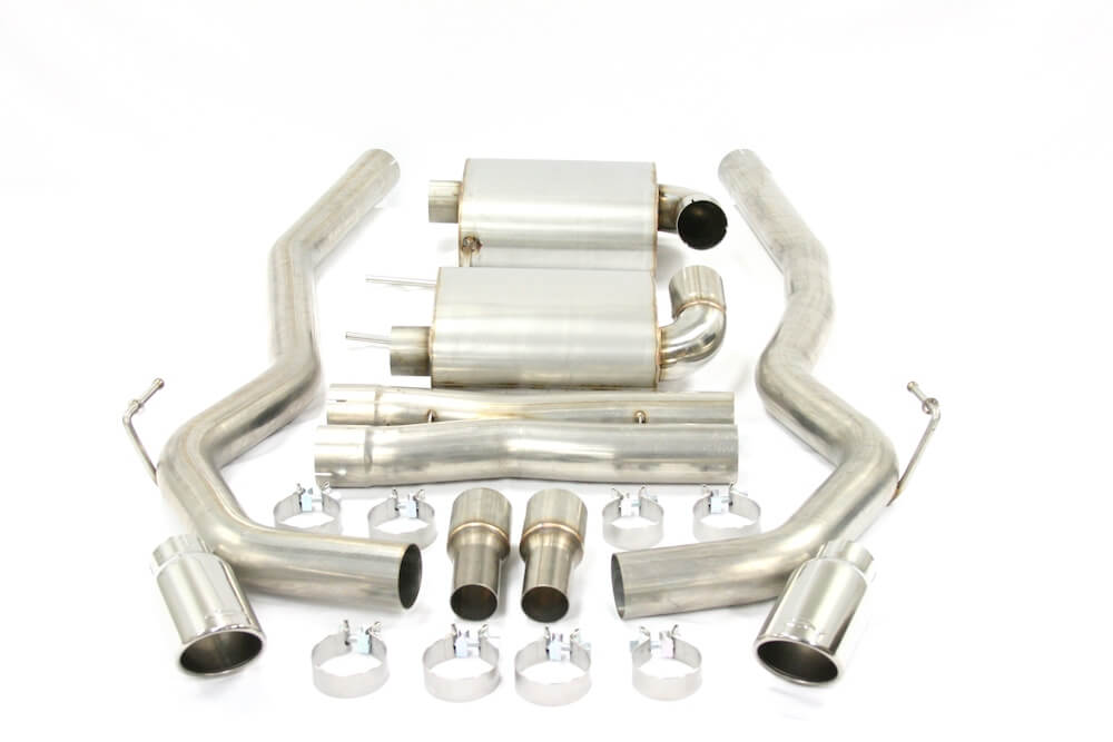 Steeda Mustang 5.0L Coyote 3" Cat-Back Exhaust System - 304 Stainless (2015-2017/2024-2026)