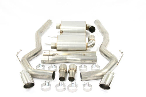 Steeda Mustang 5.0L Coyote 3" Cat-Back Exhaust System - 304 Stainless (2015-2017/2024-2026)