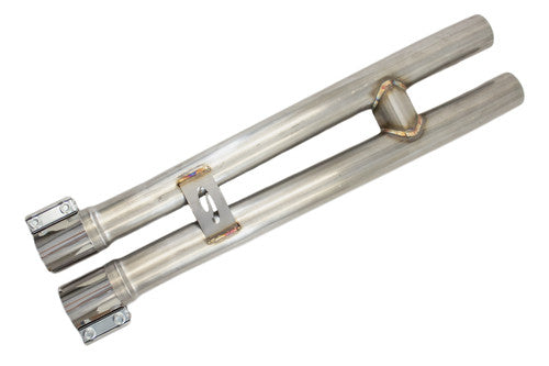 Steeda Shelby GT350 304 Stainless Resonator Delete H-Pipe (2015-2020)