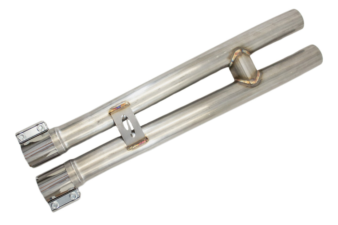 Steeda Shelby GT350 304 Stainless Resonator Delete H-Pipe (2015-2020)