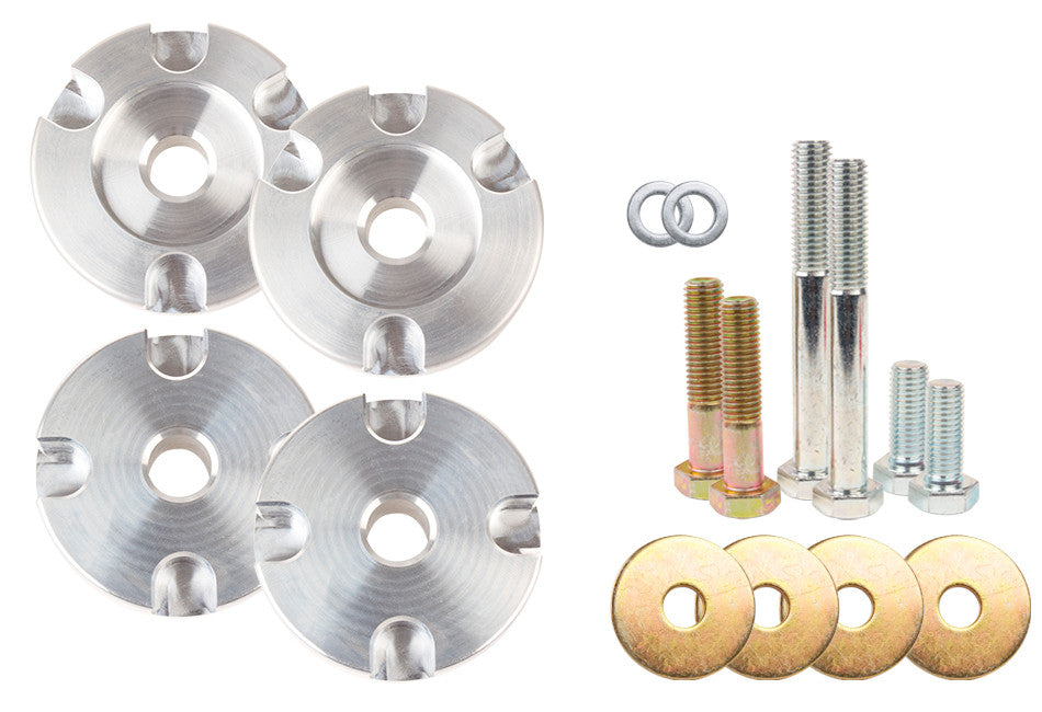 Steeda S550 Mustang Race Differential Bushing Insert System - Aluminum GT/EcoBoost (2015-2021)