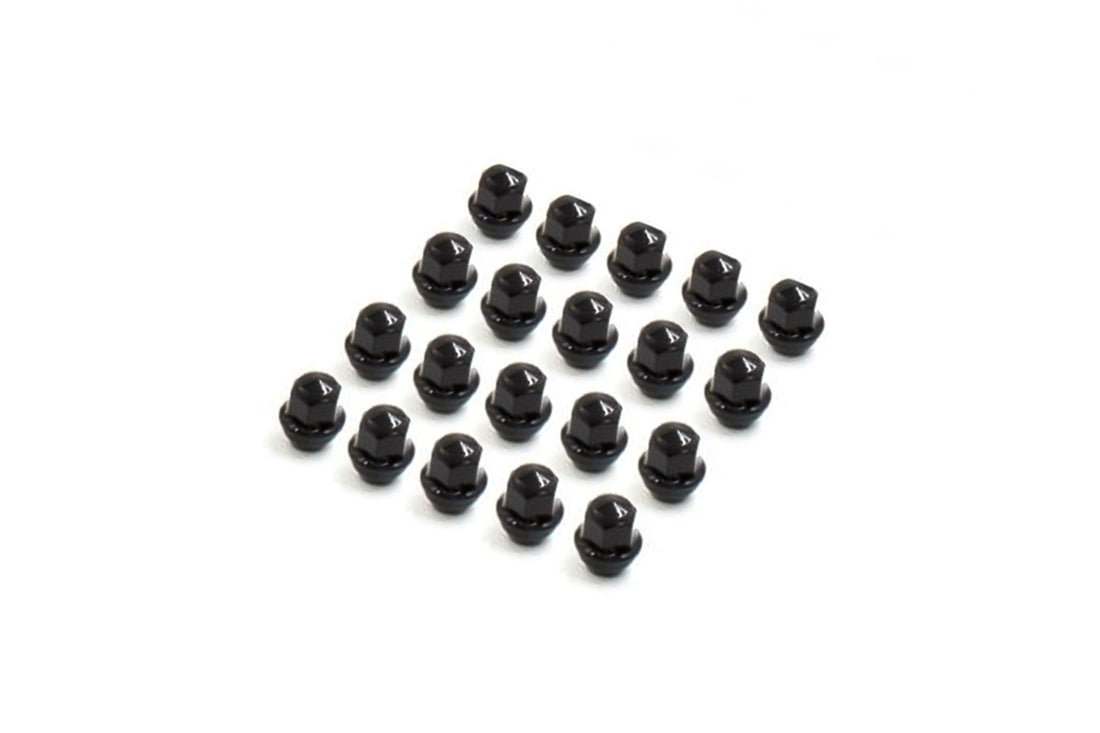 Steeda Mustang Factory Style Lug Nut Kit - Black (2015-2023)