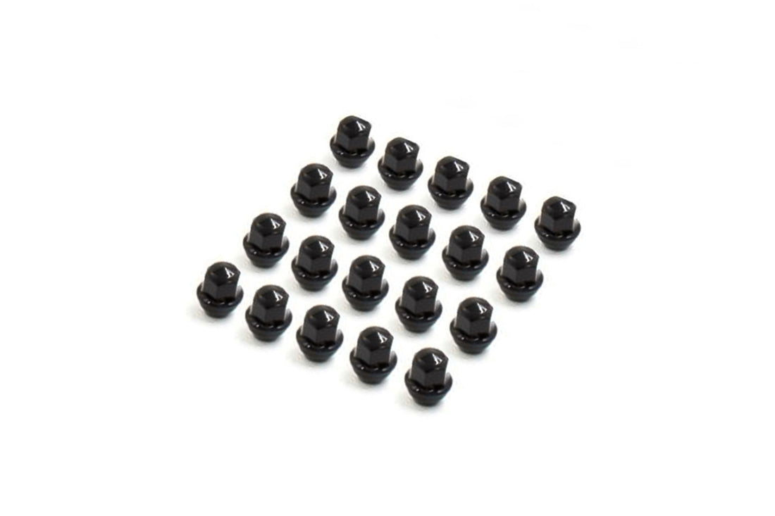 Steeda Mustang Factory Style Lug Nut Kit - Black (2015-2023)