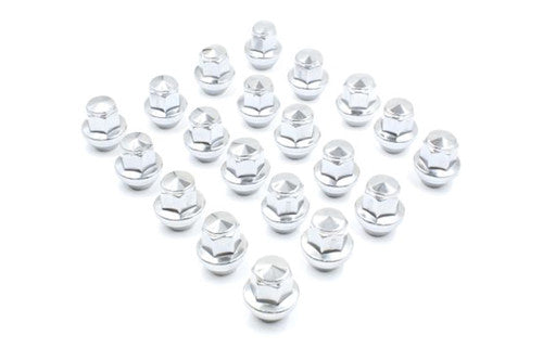 Steeda Mustang Factory Style Lug Nut Kit - Chrome (2015-2023)