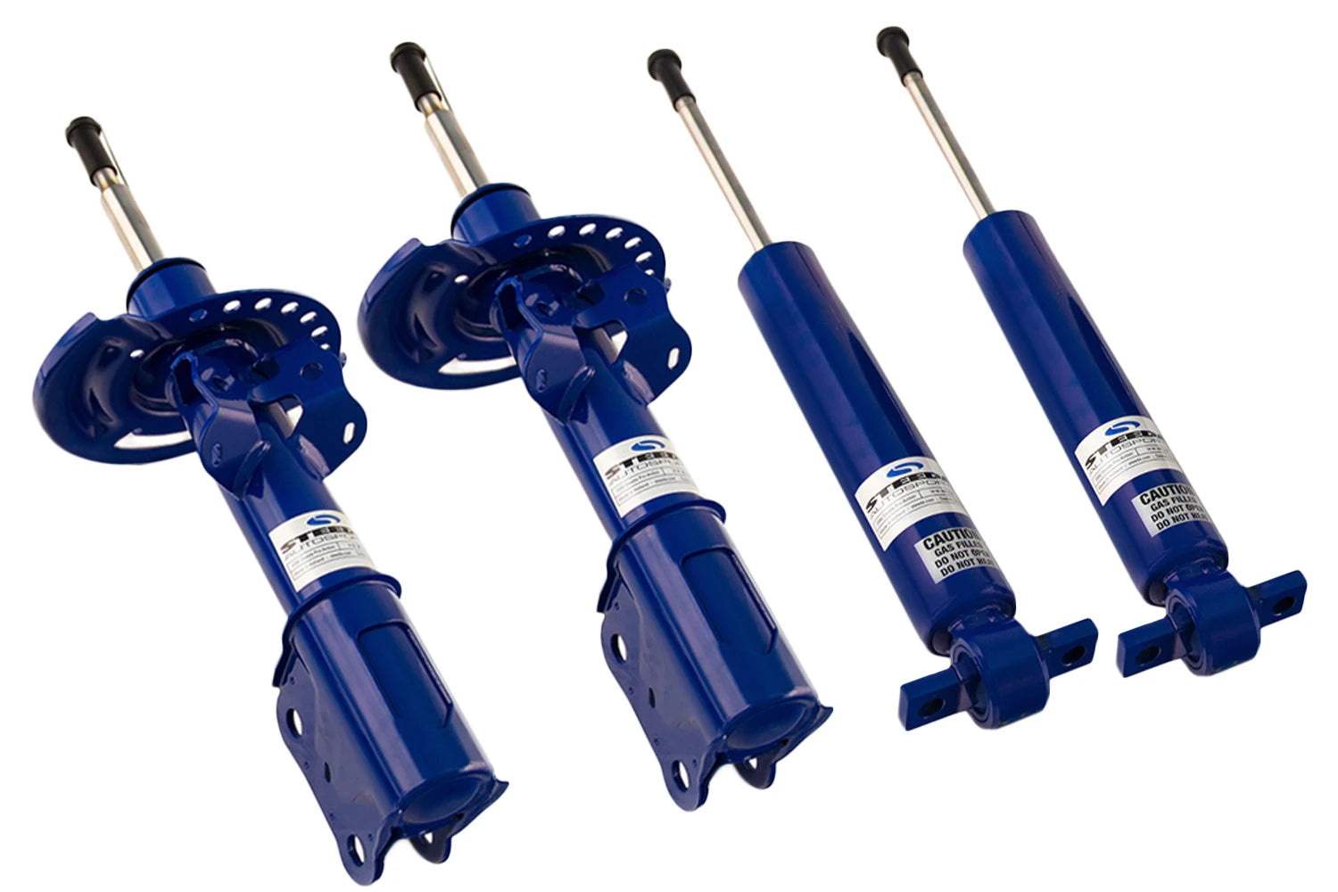 Steeda Mustang Pro Action Adjustable Shocks & Struts GT/V6/EcoBoost (2015-2026)