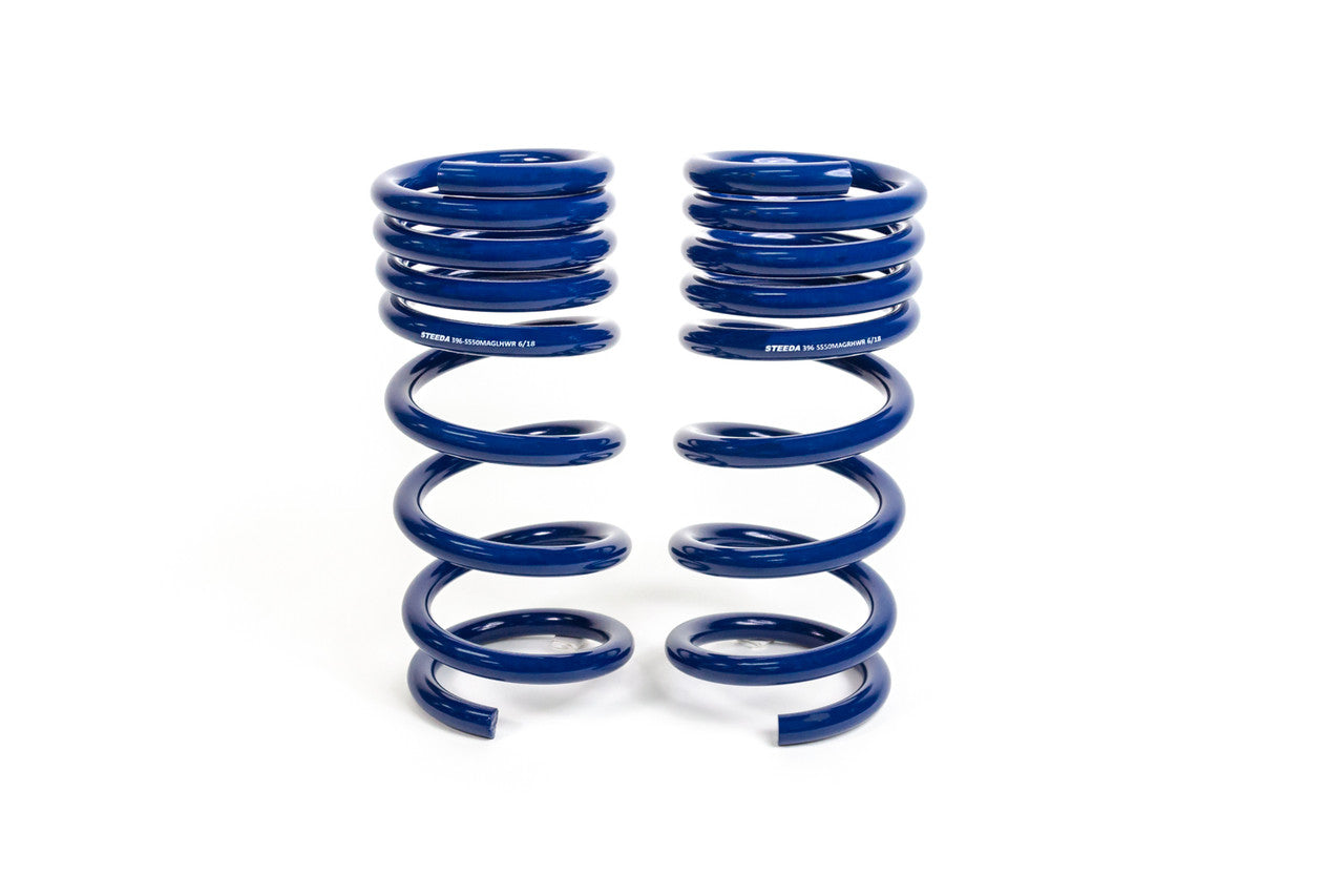 Steeda Mustang MagneRide Sport Progressive Lowering Springs (2015-2026)