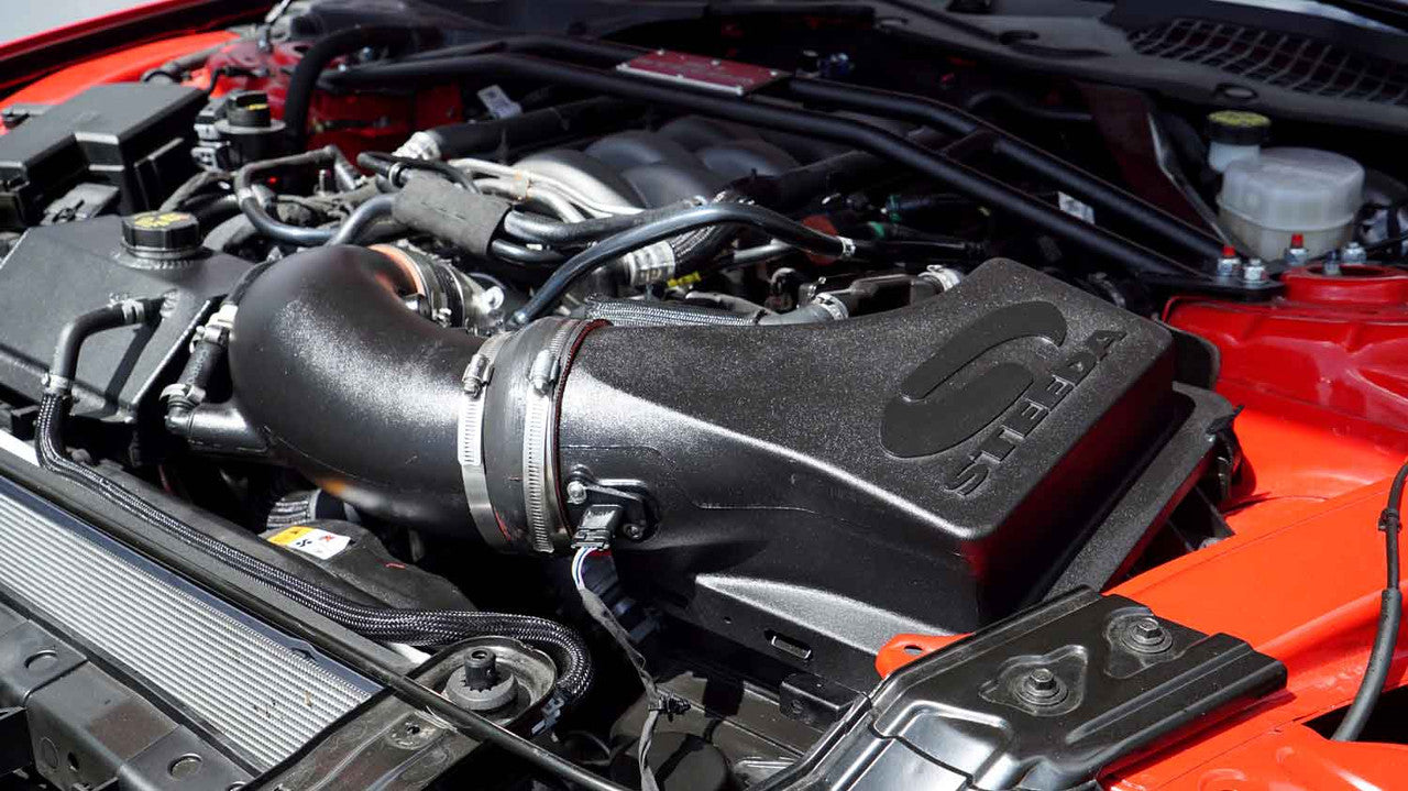 Steeda HARDCORE Mustang GT MaxFlow Closed Cold Air Intake (2015-2023)