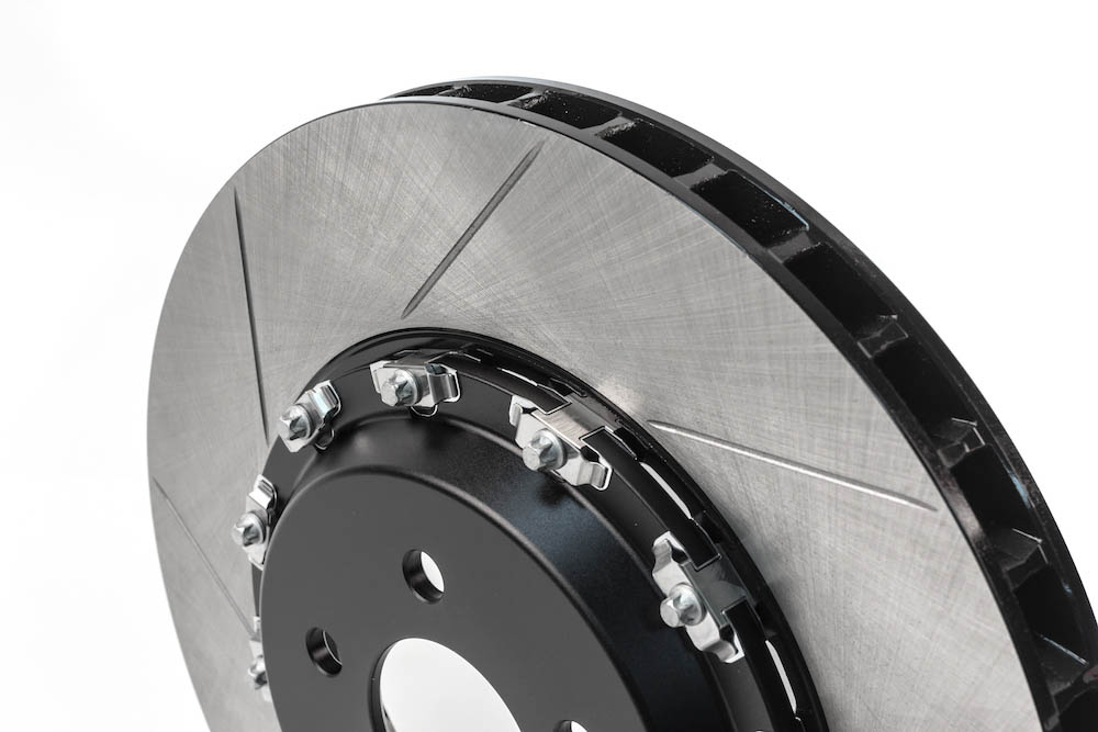 Steeda S550 Performance Pack Mustang GT Front Two-Piece 380mm x 34mm Floating Rotors (2015-2023)