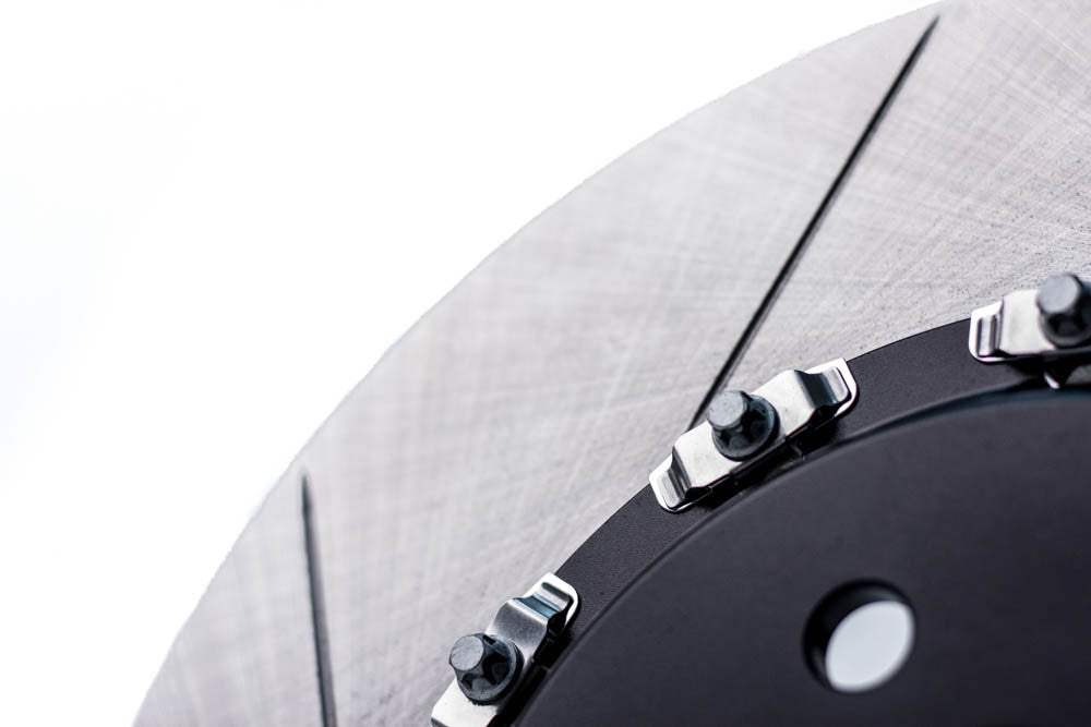 Steeda S550 Performance Pack Mustang GT Front Two-Piece 380mm x 34mm Floating Rotors (2015-2023)