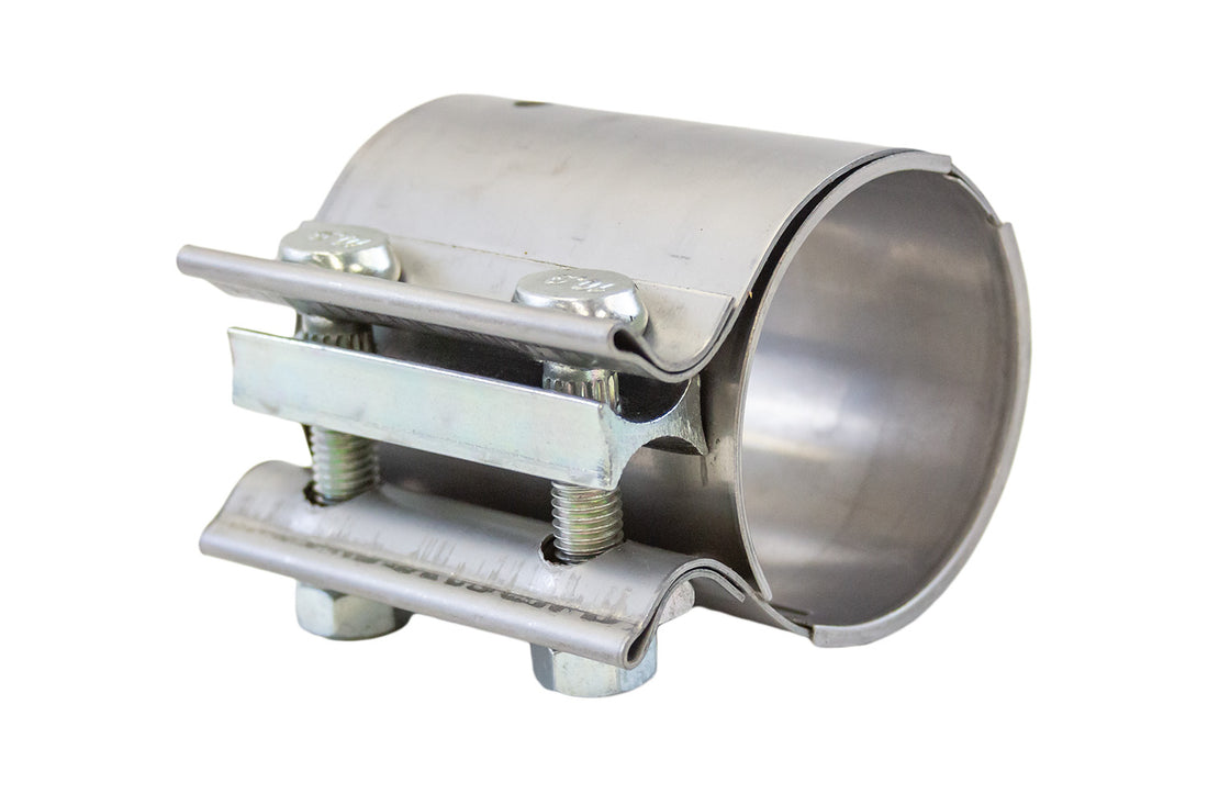 Steeda Premium Heavy Duty Exhaust Butt Joint Clamp - 2.5in