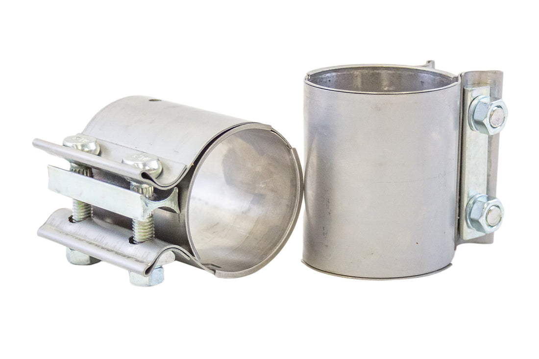 Steeda Premium Heavy Duty Exhaust Coupler Pair - 2.5in